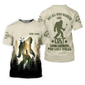 Not All Who Wander Are Lost Some Are Looking For Golf Balls Bigfoot Golf Shirt, Ladies Golf Polos