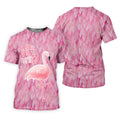 Please Don't Flamingo Fun Golf Shirts For Men, Pink Flamingo Polo Shirts For Men, Golf Gift For Men