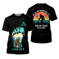 Not All Who Wander Are Lost Bigfoot Custom Golf Shirt, Polo Shirts For Men, Golfing Apparel