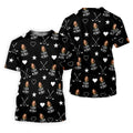 I Love It When My Wife Let's Me Play Golf Black Fun Golf Shirts For Men, Polo Shirts For Men