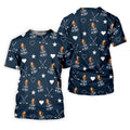I Love It When My Wife Let's Me Play Golf Navy Fun Golf Shirts For Men, Polo Shirts For Men