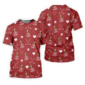 I Love It When My Wife Let's Me Play Golf Red Fun Golf Shirts For Men, Polo Shirts For Men