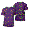 Pineapple Grenade Purple Golf Shirts, Cool Golf Gift, Ladies Golf Shirts, Golfing Apparel
