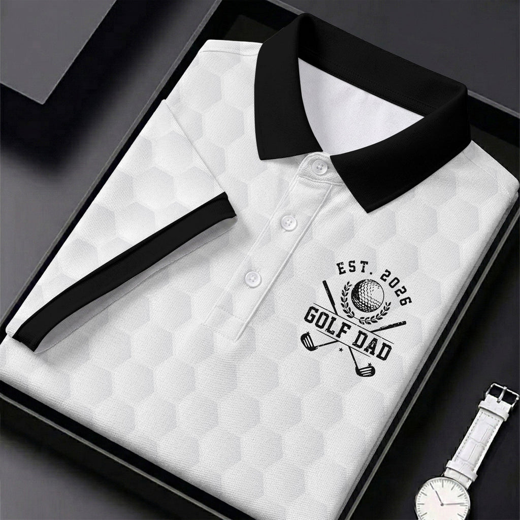 Golf Dad Best Dad By Par Father's Day Golf Shirt, Dad Golf Shirt, Golf Gift For Dad