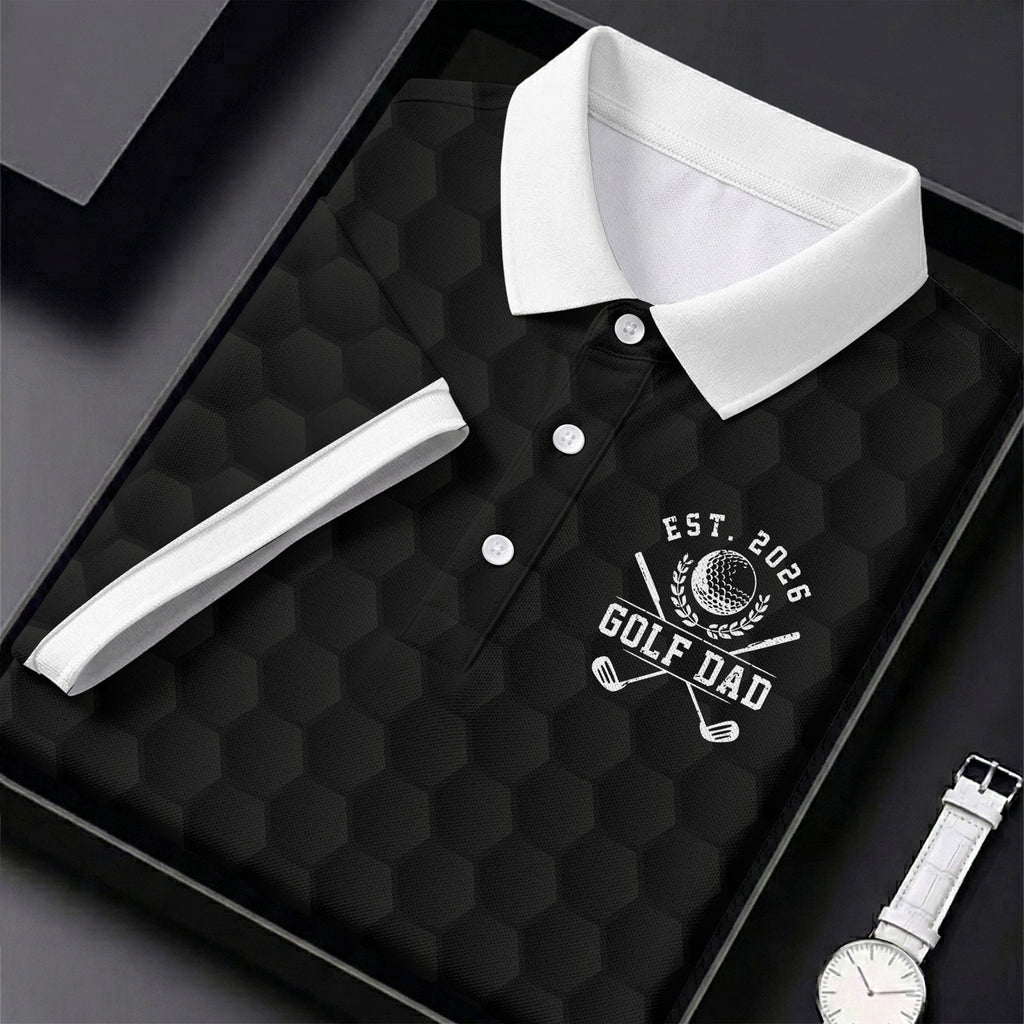 Golf Dad Best Dad By Par Father's Day Golf Shirt, Dad Golf Shirt, Golf Gift For Dad