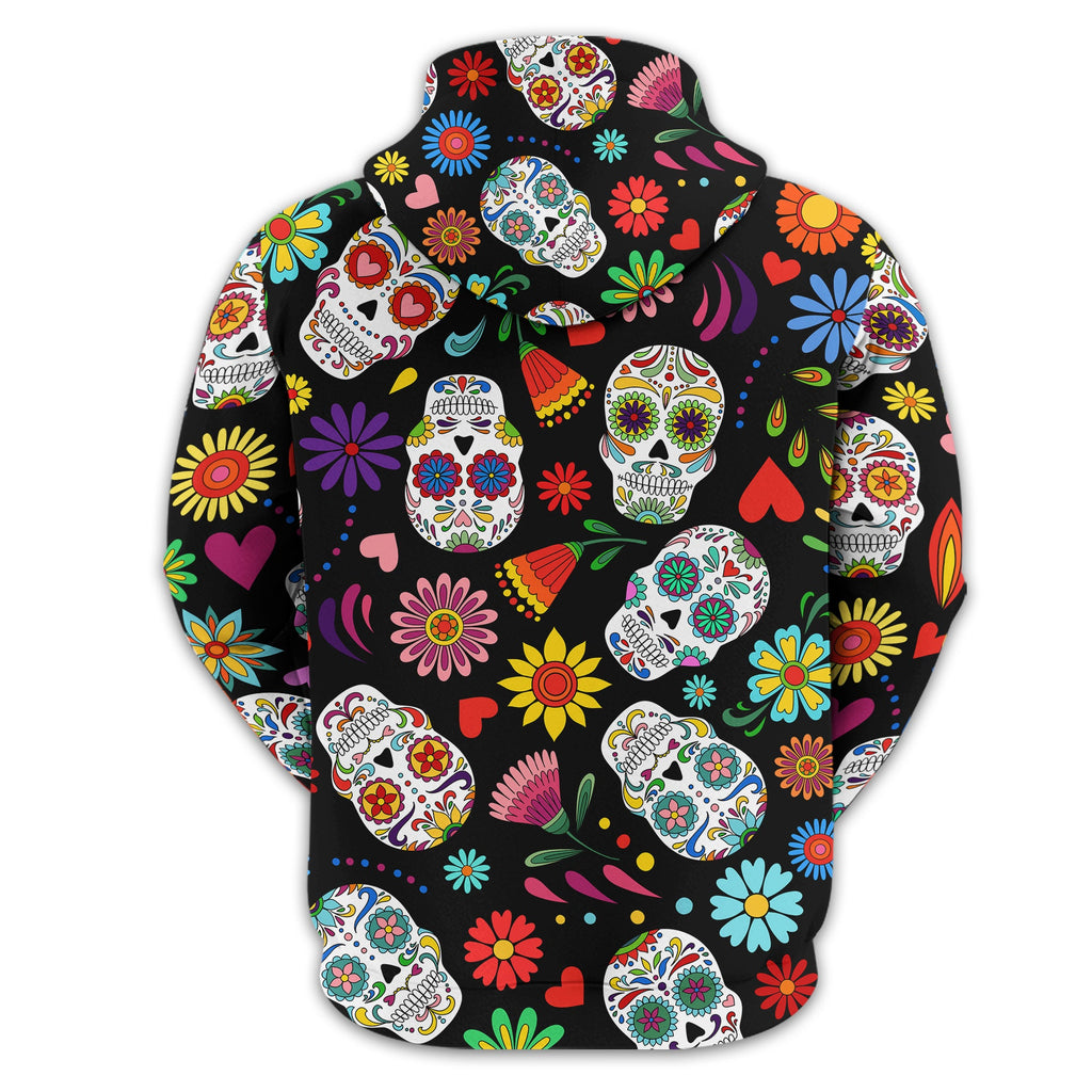 Fiesta Feeling Skull Men's Golf Polo ShirtFunny Golf Shirt, Gift For Golfers