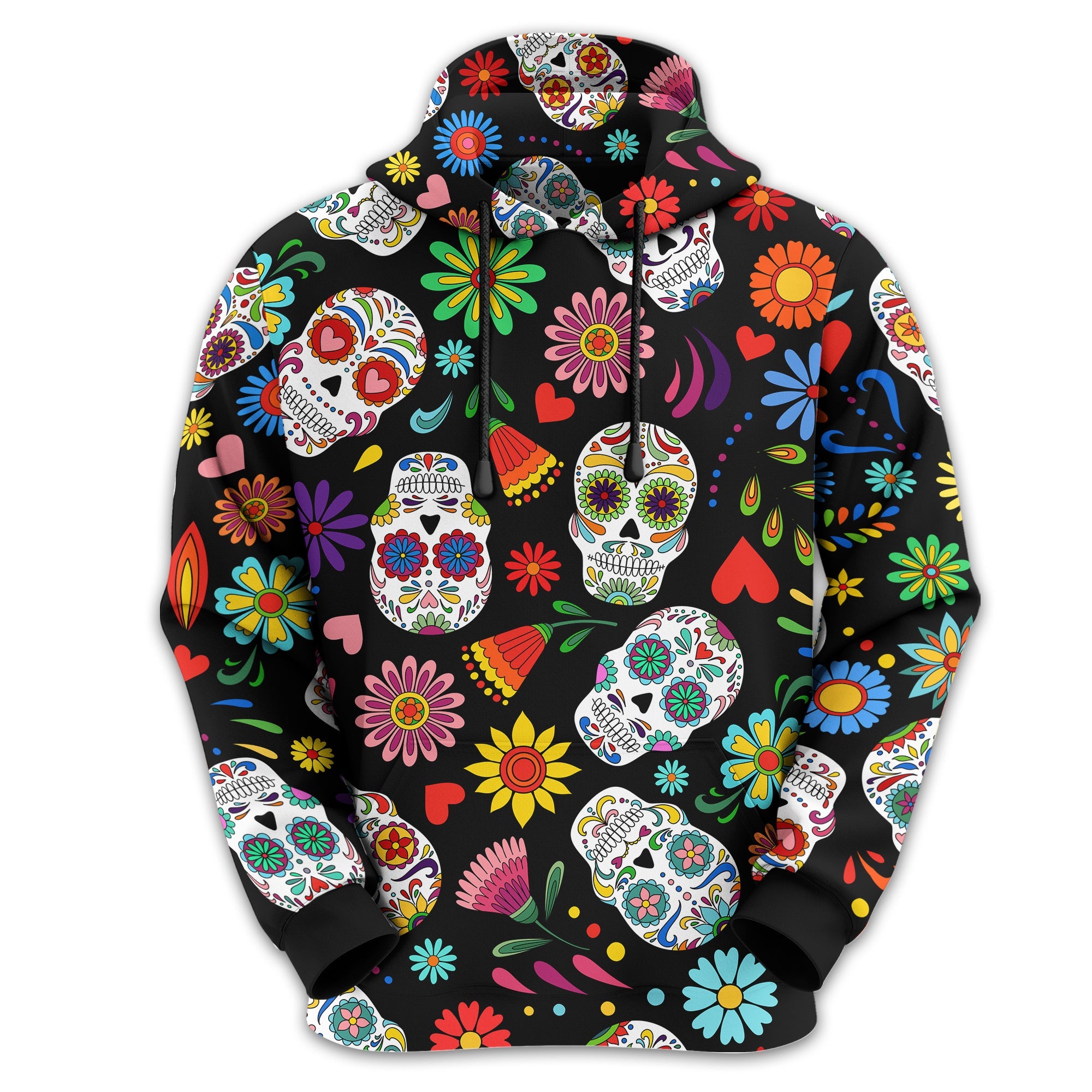 Fiesta Feeling Skull Men's Golf Polo ShirtFunny Golf Shirt, Gift For Golfers