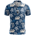 Sea Turtle Golf Polo ShirtMens Golf Gift, Golf Lover Gift