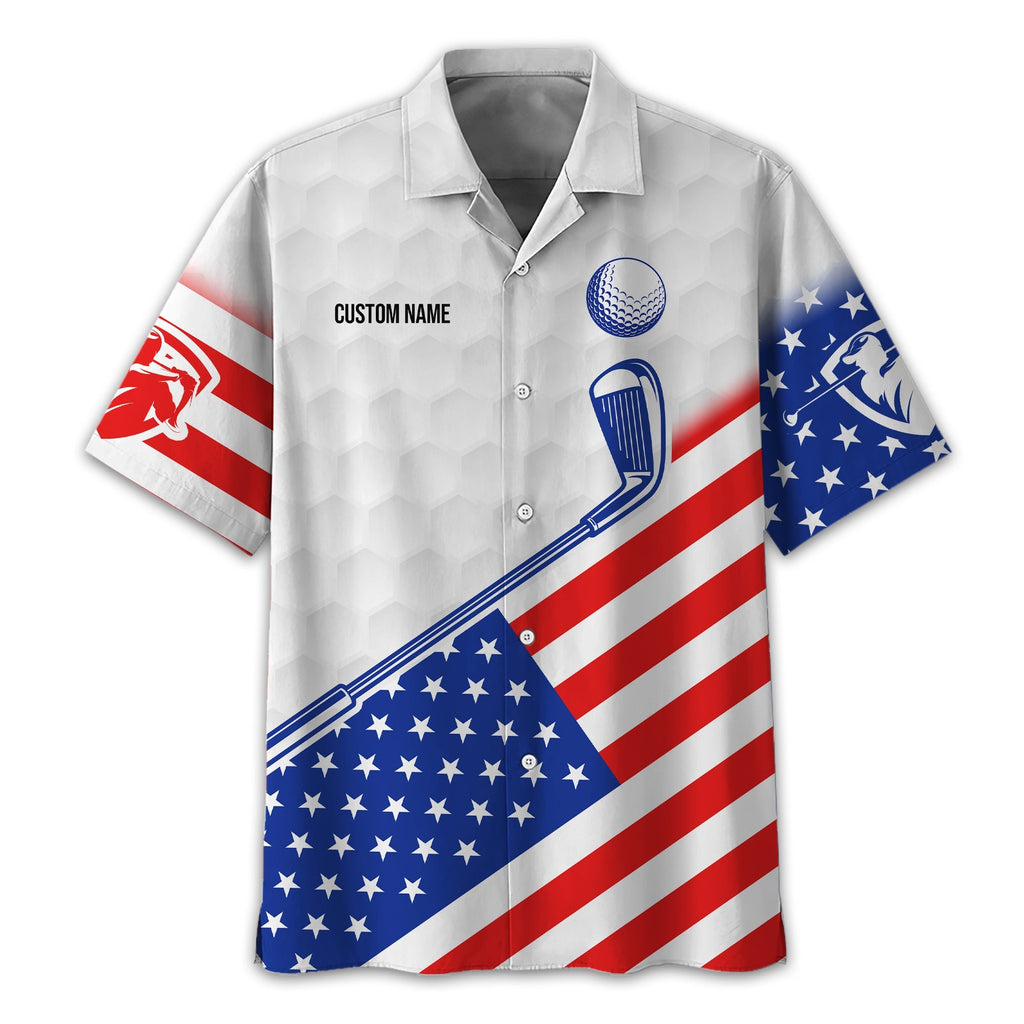 To Find My Balls, USA Flag Polo Shirt, Personalized Golf Shirt, Unique Gift For Golfer
