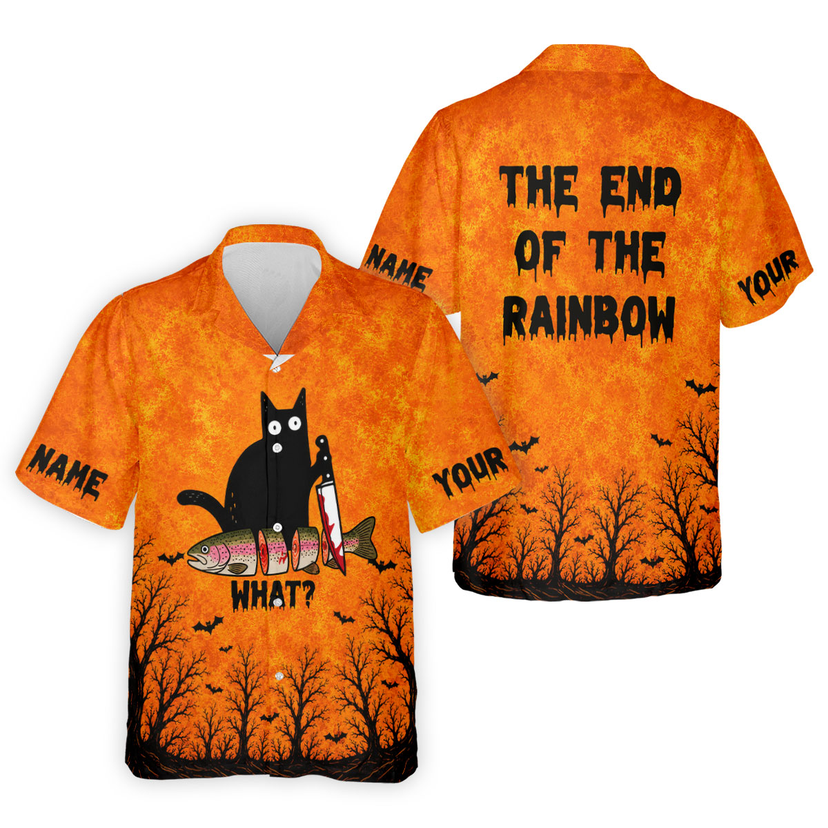 Funny Halloween Rainbow Trout Fishing UPF Shirt, Womens Fishing Shirts, Fishing Clothes