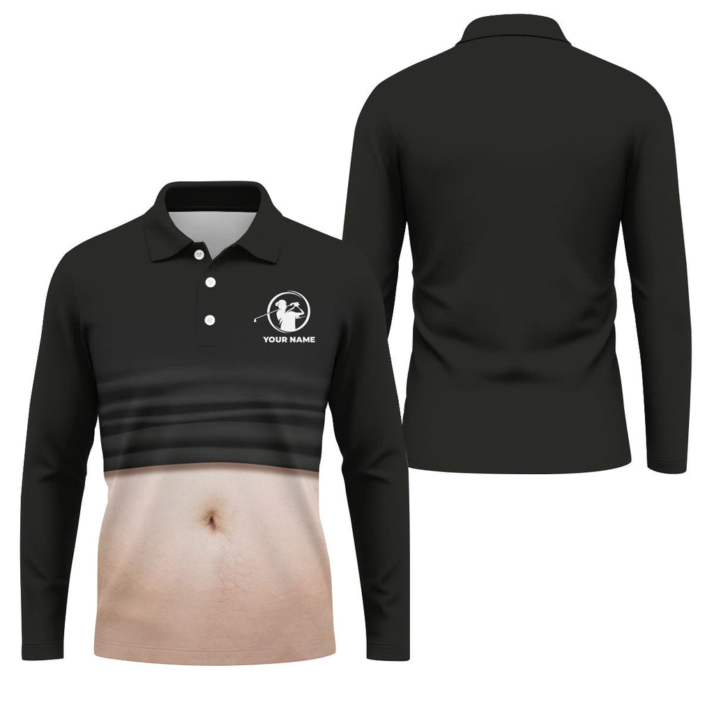 Men's Funny Golf Polo Shirt Custom Golf Shirt, Cool Golf Gift, Fun Golf Shirts For Men