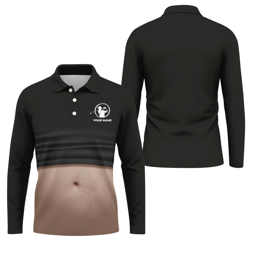 Men's Funny Golf Polo Shirt Custom Golf Shirt, Cool Golf Gift, Fun Golf Shirts For Men