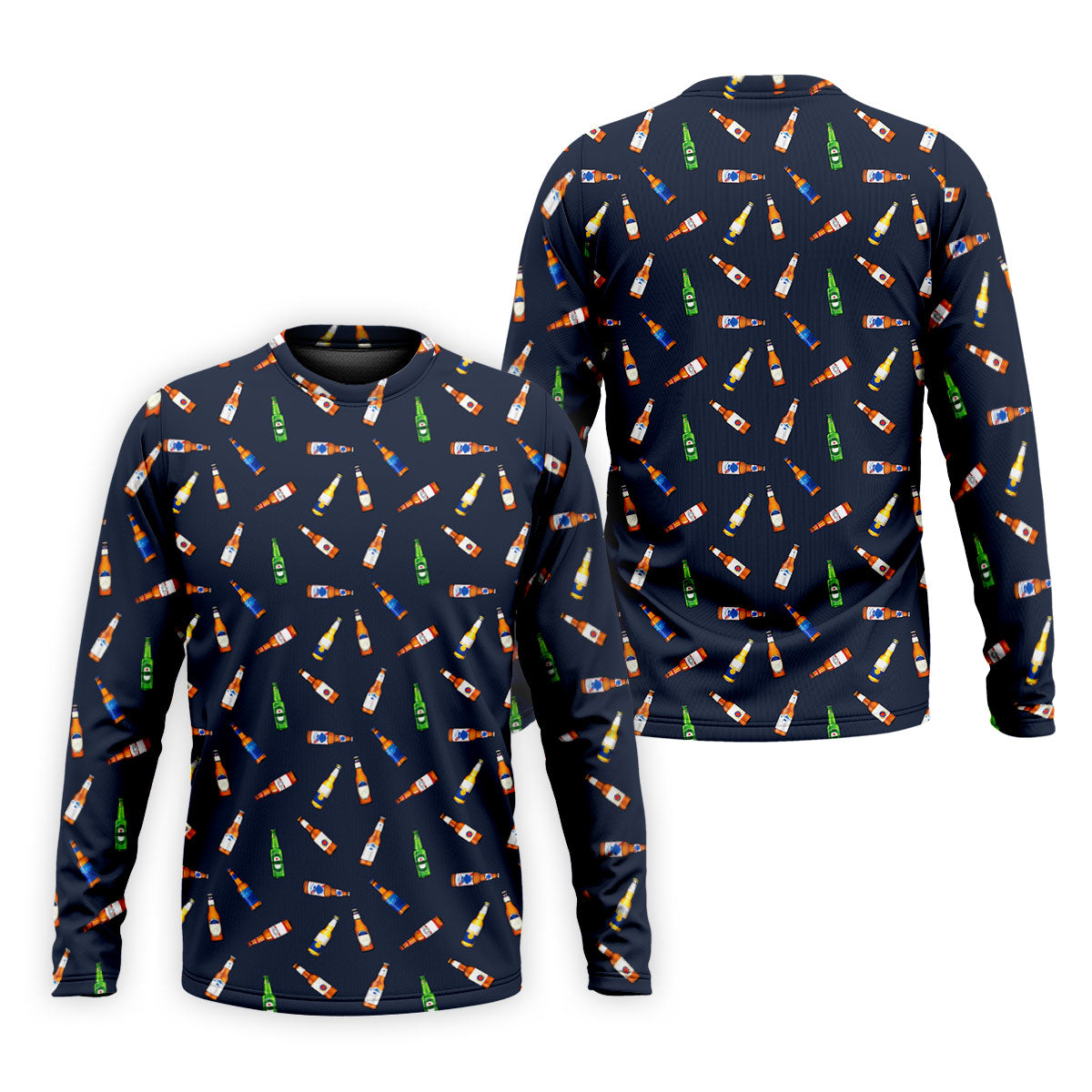 Funny Beer Bottle 19th Hole Men's Funny Golf Shirts, Golf Tops For Men, Golf Shirts For Men, Golfing Apparel