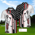 Ghost Golfer Men's Polo ShirtGolfing Apparel, Mens Golf Gift