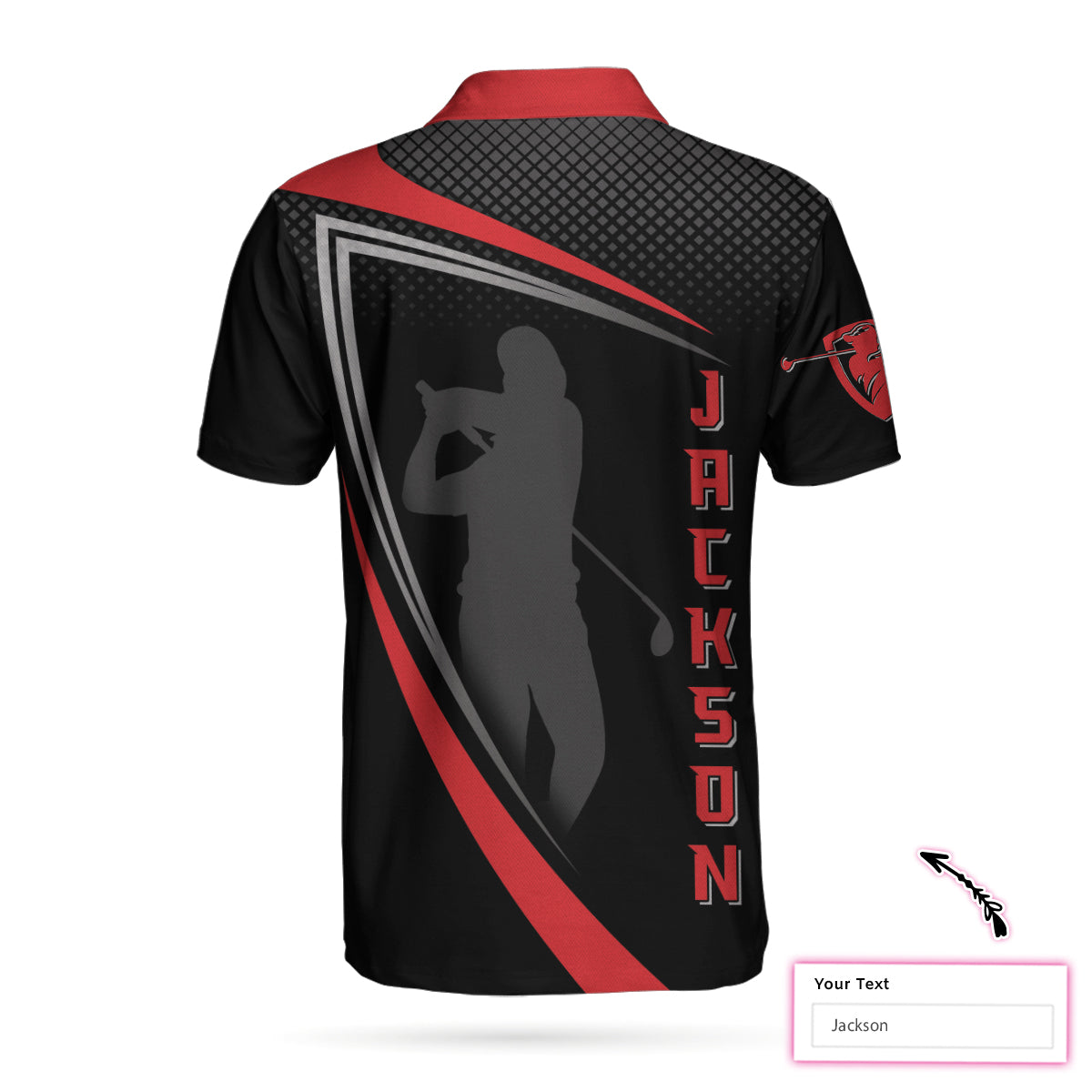 Personalized Men's Polo Shirt, Golfing Apparel, Golf Clothing, Mens Golf Gift