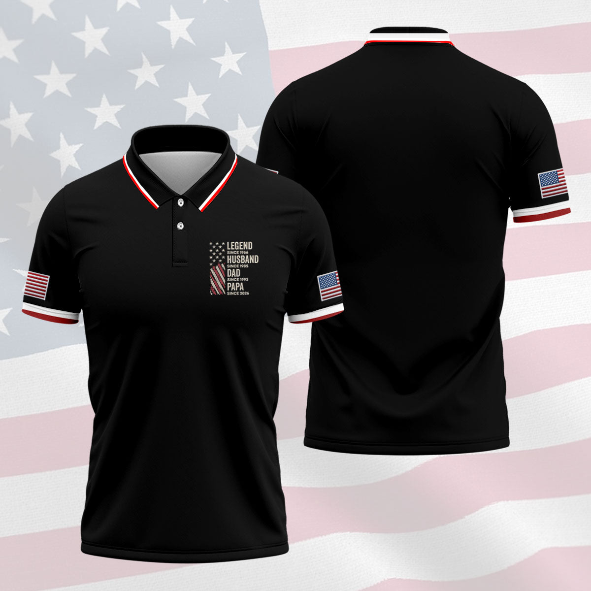 Legend Husband Dad Papa Father's Day Golf Shirt, Golf Gift For Dad, Gift Ideas For Grandpa