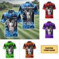 Hello Darkness My Old Friend Personalized Golf Polo ShirtGolf Shirt For Men, Gift For Golfers