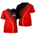 Red Friday Red Black Gradient Faith 4th Of July Golf Shirt, 250 Years Polo Shirts For Men