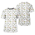 Funny Birds Adult Humor Men's Golf Shirts, Men's Funny Golf Shirts, Polo Shirts For Men