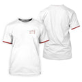 Golf Clubs US Flag Logo 250 Years White Golf Shirt, Patriotic 4th Of July Golf Shirts For Men