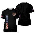 250 Years Of Freedom US Flag Logo Black Golf Shirt, Patriotic 4th Of July Golf Shirts For Men