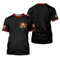 United States 250th Anniversary Patriotic Eagle Black Custom Golf Shirts, 4th Of July Golf Shirts For Men