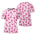 Breast Cancer Pink Ribbon Leopard Pattern Golf Tops For Men, Cancer Awareness Shirt, Golf Shirts For Men