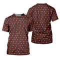 Fireman Patter Men's Funny Golf Shirts, Golf Tops For Men, Polo Shirts For Men, Golf Shirts For Men