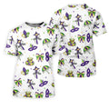 Fleur De Lis Carnival Masks Happy Mardi Gras White Golf Shirt, Polo ShirtFor Men, Golf Shirts For Men