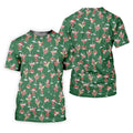 Santa Claus Margarita Christmas Shirt Golf Polo Shirt Unique Gift For Golfer, Fun Golf Shirts For Men