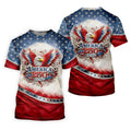 America 250 Years Red White Blue 4th Of July Golf Shirt, Patriotic Golf Shirt, Golf Shirts For Men