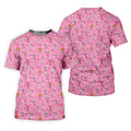 Pink Halloween Horror Breast Cancer Polo Shirt, Golf Shirts For Men, Mens Golf Shirts