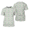 Funny Stick Figure Naughty Position Shamrock St Patrick's Day Golf Shirt, Performance Golf Shirt, Polo Shirts For Men