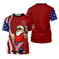 America 250 Patriotic Man 4th Of July Red Golf Shirt, Golf And Beer Golf Shirts For Men