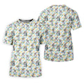 Funny Easter Bunny Golf And Beer Golf Shirts For Men, Men's Funny Golf Shirts, Polo ShirtFor Men