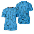 This Grandpa Dad Belongs To Kids Pet Blue Golf Shirt, Polo Shirts For Men, Golf Gift For Men
