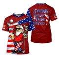 Swing Swear Drink Repeat Golf And Beer Patriotic Man 4th Of July Red Golf Shirt, 250 Years Golf Shirts For Men