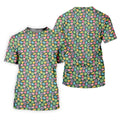 St Patrick's Day Lucky Charms Green Golf Shirt, Cute Golf Outfit, Polo Shirts For Men, Golf Shirts For Men