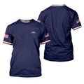 United States Of America 250 Years Navy Golf Shirt, Patriotic Golf Shirt, Golf Shirts For Men