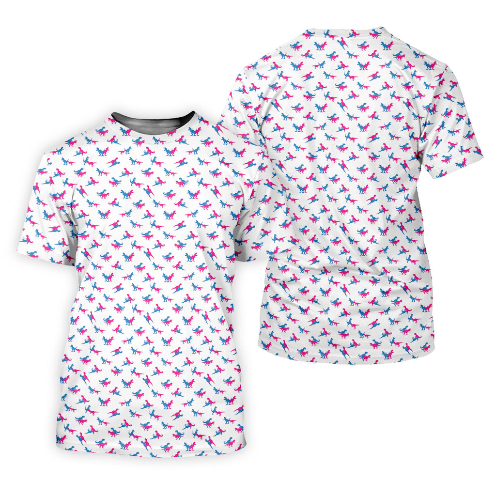 Funny Dinosaur Naughty Position Golf Tops For Men, Valentines Golf Gift, Golf Gift For Men