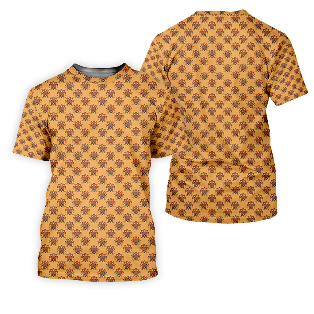 Guess What Turkey Funny Thanksgiving Polo Shirts, Polo Shirts For Men, Cool Golf Gift, Golfing Apparel
