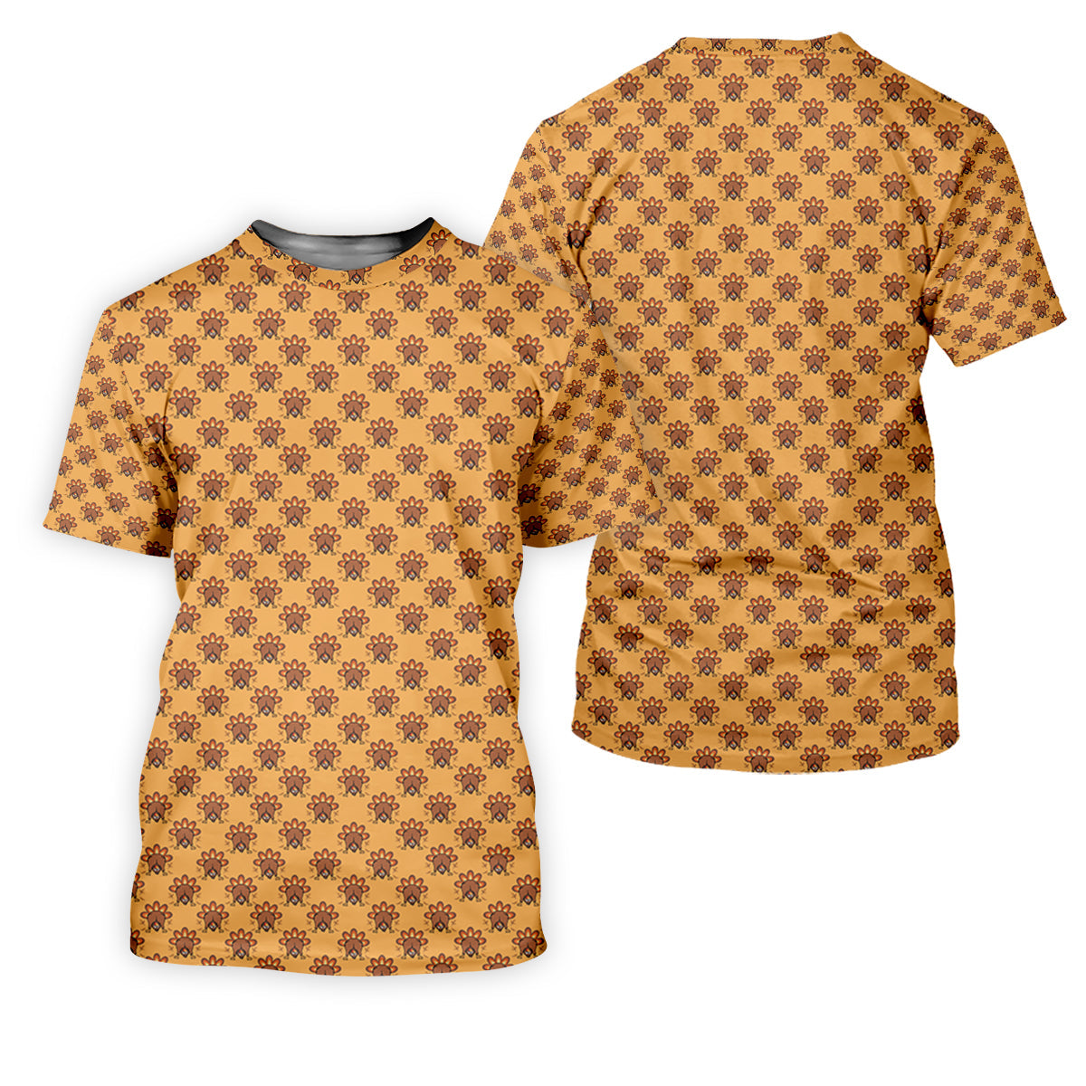 Guess What Turkey Funny Thanksgiving Polo Shirts, Polo Shirts For Men, Cool Golf Gift, Golfing Apparel