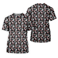 Horror Christmas Black Golf Shirt, Christmas Golf Shirt, Polo Shirts For Men, Golf Gift For Men