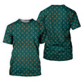 Smoke Whiskey Green Golf Shirt, Golf Whiskey Polo Shirts For Men, Golf Shirts For Men