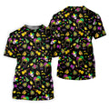 Festive Mask Purple Green Gold Mardi Gras Golf Shirt, Polo ShirtFor Men, Golf Shirts For Men