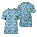 In A World Where You Can Be Anything Be Kind Rainbow Butterfly Autism Awareness Blue Golf Shirt, Golf Shirts For Men