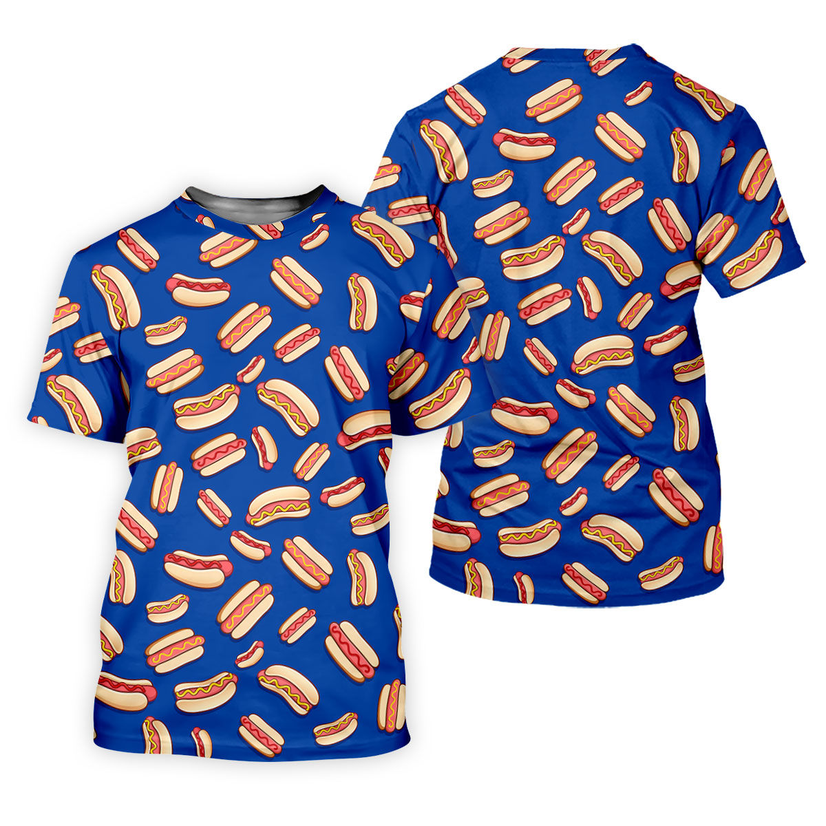 Sausage And Bun Hot Dog Fun Golf Shirt, Polo Shirts For Men, Golf Gift For Men, Golf Shirts For Men