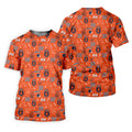 White Horse's Head Orange And Navy Sport Polo, American Football League Gift Ideas For Football Fans