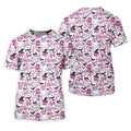 Pink Breast Cancer Witch Halloween Golf Polo Shirt, Mens Golf Polo, Golf Shirts For Men