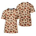 Little Turkey Thanksgiving Golf Tops For Men, Fun Golf Shirts For Men, Polo Shirts For Men, Golf Gift For Men